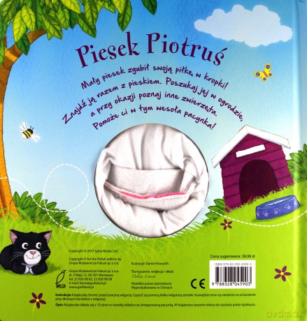 Piesek Grzesiek. Pacynki [KSIĄŻKA]