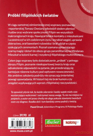Pod ciemną skórą Filipin - Tomasz Owsiany [KSIĄŻKA]