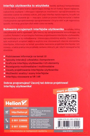 Podstawy projektowania interfejsów użytkownika - Witold Malina [KSIĄŻKA]