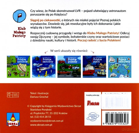 Polscy wynalazcy. Klub małego patrioty - Dariusz Grochal [KSIĄŻKA]