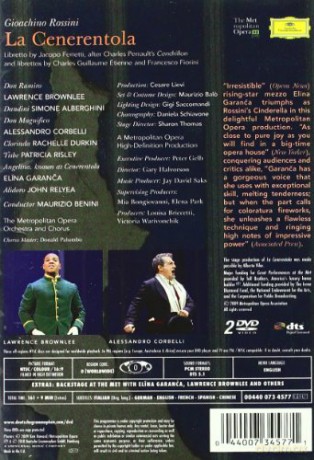 Elina Garanca: Rossini: La Cenerentola [2DVD]