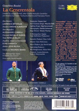 Elina Garanca: Rossini: La Cenerentola [2DVD]