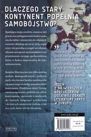 Przedziwna śmierć Europy - Douglas Murray [KSIĄŻKA]