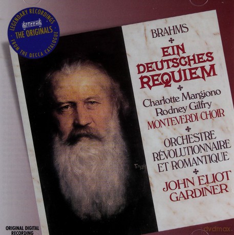 Gardiner: Brahms: Ein Deutsches Requiem [CD]