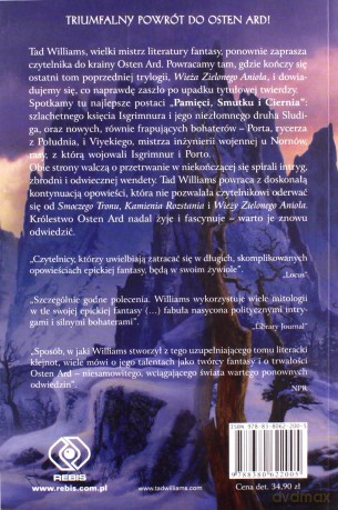 Serce świata utraconego. Pamięć, smutek i cierń (Tom 4) - Tad Williams [KSIĄŻKA]