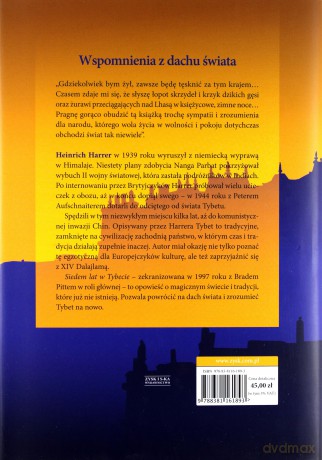 Siedem lat w Tybecie - Heinrich Harrer [KSIĄŻKA]