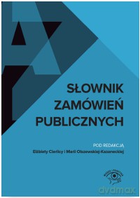 Słownik zamówień publicznych [KSIĄŻKA]