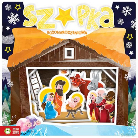 Szopka bożonarodzeniowa. Wypychanki 3D [KSIĄŻKA]