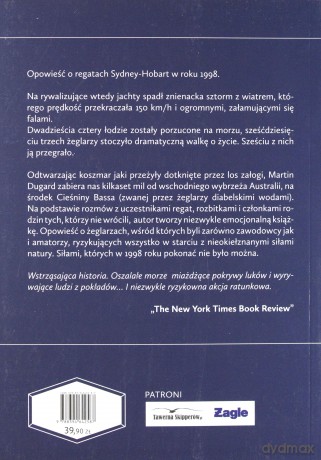 Śmiertelny wyścig. Regaty Sydney-Hobart 1998 - Martin Dugard [KSIĄŻKA]