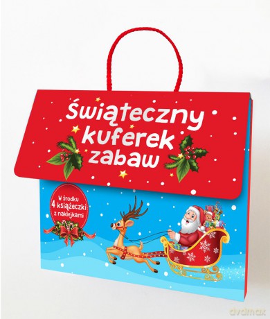 Świąteczny kuferek zabaw [KSIĄŻKA]