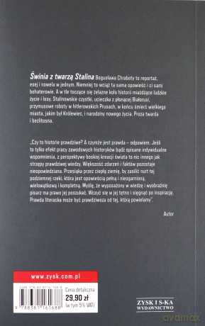 Świnia z twarzą Stalina - Bogusław Chrabota [KSIĄŻKA]
