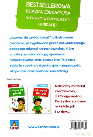 Uczymy się czytać i pisać - Danuta Klimkiewicz [KSIĄŻKA]