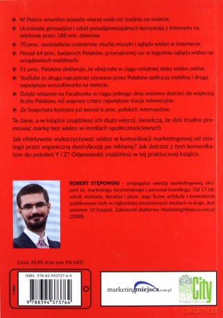 Video marketing w mediach społecznościowych czyli kieszenie pełne telewizji - Robert Stępowski [KSIĄŻKA]