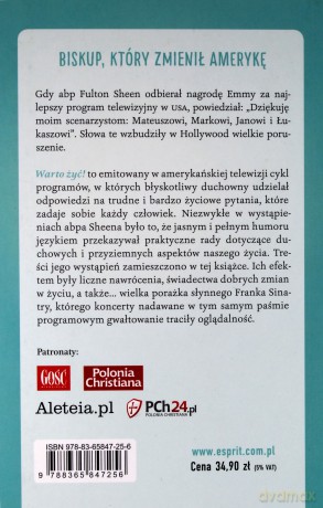 Warto żyć - Fulton J. Sheen [KSIĄŻKA]