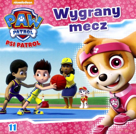 Wygrany mecz Psi Patrol [KSIĄŻKA]
