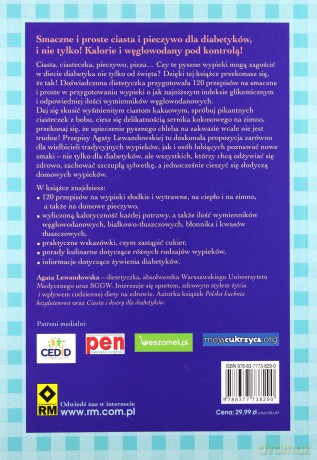 Wypieki dla diabetyków - Agata Lewandowska [KSIĄŻKA]