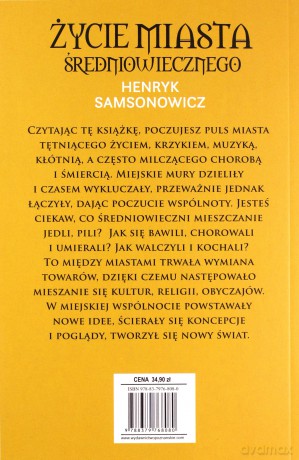 Życie miasta średniowiecznego - Henryk Samsonowicz [KSIĄŻKA]
