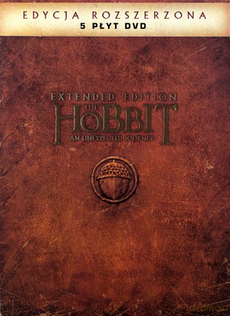 Hobbit: Niezwykła podróż / Pustkowie Smauga / Bitwa Pięciu Armii (edycja rozszerzona) Pakiet [15DVD]