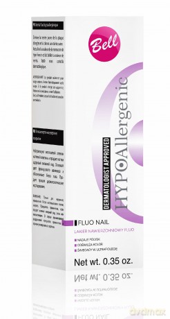 Bell Hypoallergenic Lakier nawierzchniowy Fluo Top Coat 10 g