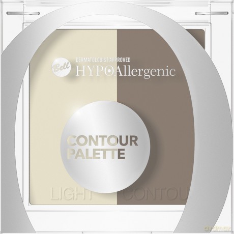 Bell Hypoallergenic Paletka do konturowania twarzy 1 szt