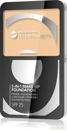 Bell Hypoallergenic Podkład 5 - in - 1 Make - up Foundation SPF25 nr 02 13. 5 g
