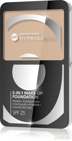 Bell Hypoallergenic Podkład 5 - in - 1 Make - up Foundation SPF25 nr 03 13. 5 g
