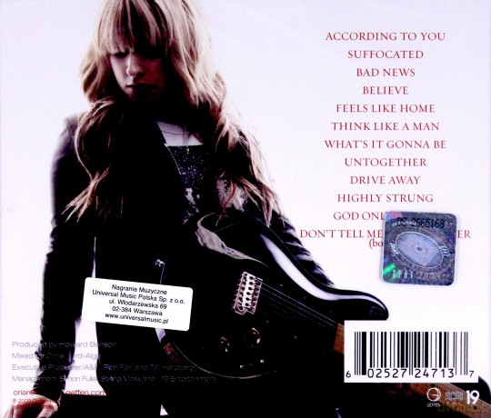 Orianthi: Believe [CD]