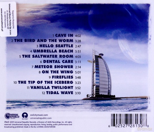 Owl City: Ocean Eyes [CD]