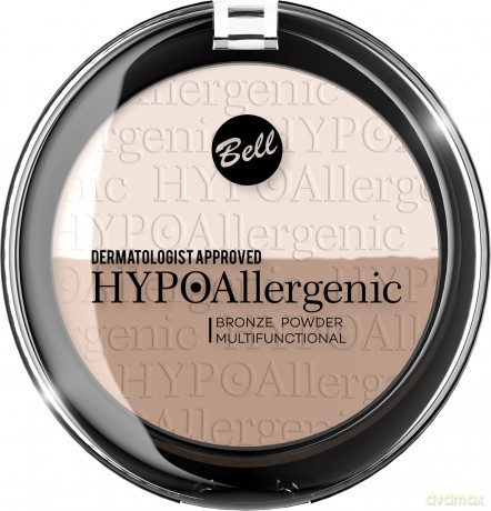 Bell Hypoallergenic Puder brązujący prasowany nr 01 9g