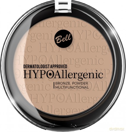 Bell Hypoallergenic Puder brązujący prasowany nr 02 9g