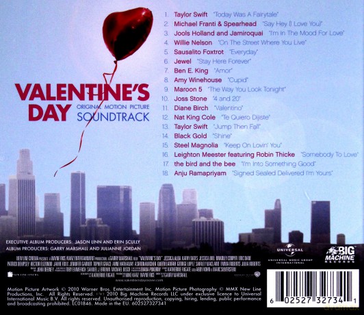 Valentine's Day soundtrack (Walentynki) [CD]