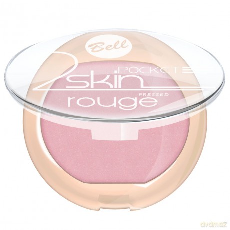 Bell Róż do policzków "2 Skin" Pocket Rouge nr 051 4. g