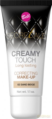 Bell Secretale Podkład korygujący Creamy Touch nr 02 Sand Beige 30 g