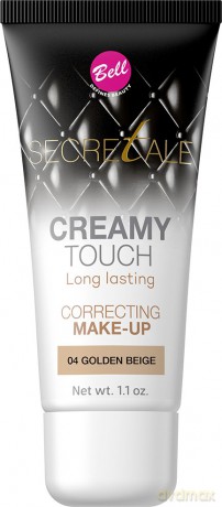 Bell Secretale Podkład korygujący Creamy Touch nr 04 Golden Beige 30 g