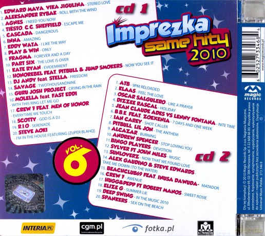 Imprezka Same Hity vol.6 2010 [2CD]