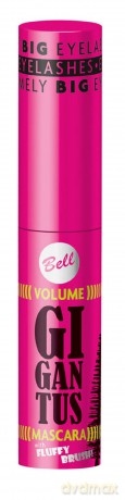 Bell Tusz do rzęs pogrubiający Volume Gigantus 01 czarna 9ml