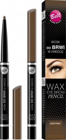 Bell Wax Wosk do brwi w kredce dla szatynek 1 szt