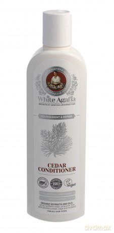Biała Agafia Balsam do włosów Cedrowy Naturalna Regeneracja 280 ml