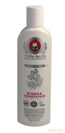 Biała Agafia Balsam do włosów Łopianowy Wzmocnienie i Blask 280 ml