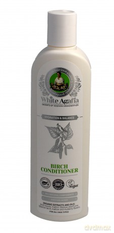 Biała Agafia Balsam do włosów Nawilżenie i Równowaga Brzozowa 280 ml