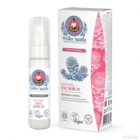 Biała Agafia Serum do powiek 35 - 50 lat "Przedłużenie młodości" 30 ml