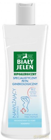 Biały Jeleń Specjalistyczny płyn ginekologiczny nawilżający 265 ml