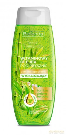 Bielenda Twoja Pielęgnacja Witaminowy olejek pod prysznic wygładzający 440 g