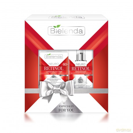Bielenda Zestaw prezentowy Neuro Retinol 60+ (krem na dzień i noc 50 ml+serum 30 ml)