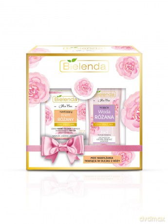 Bielenda Zestaw prezentowy Rose Care (krem różany na dzień i noc 50 ml+woda różana 3w1 200 ml)