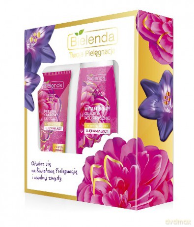 Bielenda Zestaw prezentowy Twoja Pielęgnacja Ujędrnienie (peeling do ciała 200 ml +olejek do ciała 400 ml)