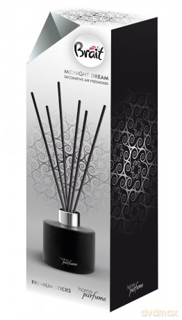 Brait Home Parfum Decorative Olejek zapachowy + patyczki Midnight Dream 100 ml