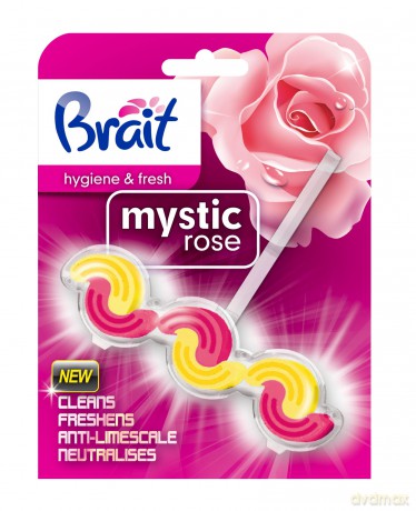 Brait Kostka toaletowa 2 - fazowa do WC Mystic Rose 4 g