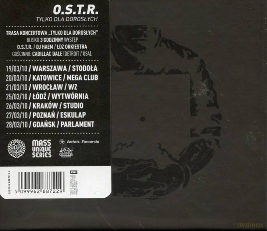O.S.T.R: Tylko Dla Dorosłych [2CD]+[KOMIKS]