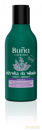 Buna Szałwia Odżywka do włosów cienkich i osłabionych 180 ml